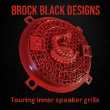 97-25+ Touring 3D Don't Tread on me speakers grill covers set