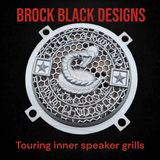 97-25+ Touring 3D Don't Tread on me speakers grill covers set