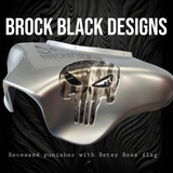 Harley davidson reccesed Punisher Betsy Ross flag fairing batwing