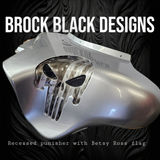 Harley davidson reccesed Punisher Betsy Ross flag fairing batwing