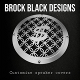 97-25+ Touring various decorative speakers grill covers sets