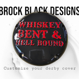 3D whiskey bent and hell bound derby cover
