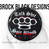 Harley Davidson Derby Cover Talk sh*t spit blood