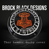 Thor's hammer and prayer derby cover