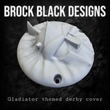 Gladiator stretching through derby and points cover