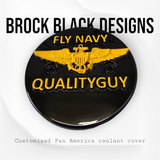 Pan America 1250 customized coolant cover
