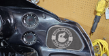 98-2024 Road Glide inner 3D Don't Tread on me speakers grill covers set
