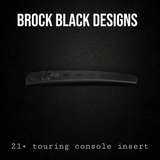 21+ skull flag console insert