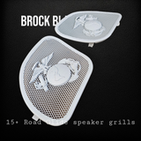 98-2024 Road Glide 3D USMC speakers grill covers set