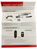 Chase LED Light Bar With Built In Strobe 32"