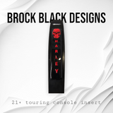 21+ skull flag console insert