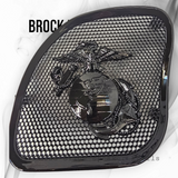 98-2024 Road Glide 3D USMC speakers grill covers set