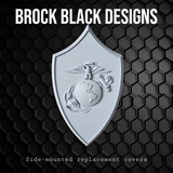 USMC horn cover with ghosted flag