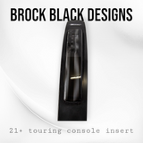 21+ Axe recessed American Flag Console insert