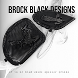 98-2024 Road Glide 3D Eagle speakers grill covers set