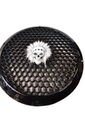 A set of bag Skull Warbonnet speakers grill covers