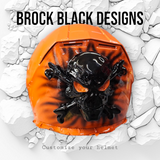 3D skull and crossbones helmet