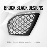 2024 Road Glide various decorative speakers grill covers sets