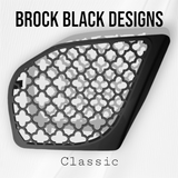 98 to 2024 Road Glide 3D skull and dagger speakers grill covers set
