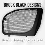 98 to 2024 Road Glide 3D FAFO speakers grill covers set