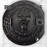 A set of Webbed skull FAFO 14-23 Harley Davidson Touring Pack Speaker Grill Cover Guard