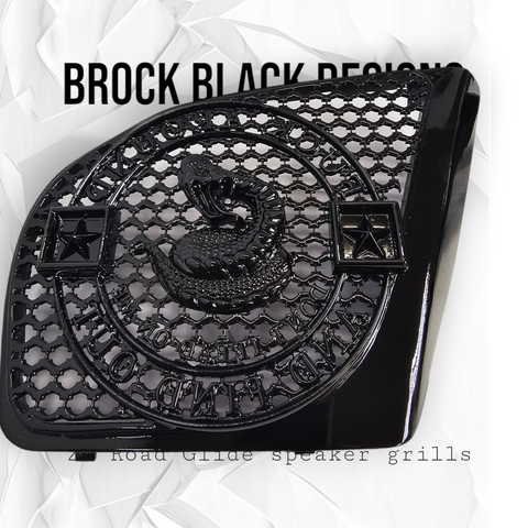 2024 Road Glide Dont Tread on Me various decorative speakers grill covers sets