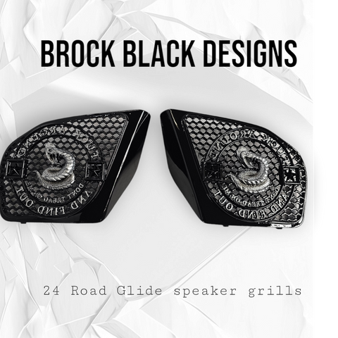 2024 Road Glide Dont Tread on Me various decorative speakers grill covers sets