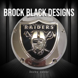 Harley Davidson Derby Cover Raiders theme
