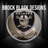 Harley Davidson Derby Cover Raiders theme