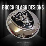 Harley Davidson Derby Cover Raiders theme