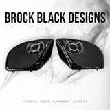 2024 Road Glide with Cicada horn speakers grill covers set