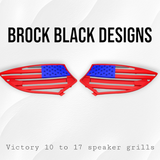 American Flag inner Victory grills