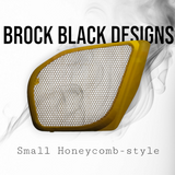 98-2024 Road Glide 3D Hulk speakers grill covers set