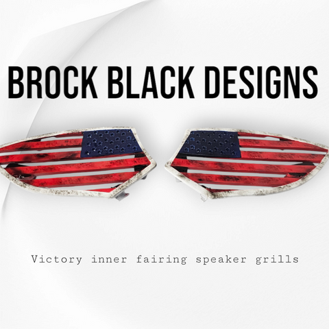 American Flag inner Victory grills