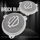 97-25+ Harley inner 3D shield speakers grill covers set