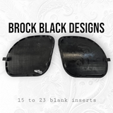 98-2024+ Road Glide speaker replacement  blank set