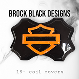 18+ Shield themed Coil Cover