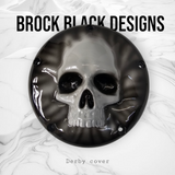 3D Ancient Skull derby cover