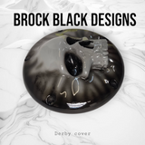 3D Ancient Skull derby cover