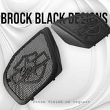 98-2024 Road Glide 3D shark speakers grill covers set