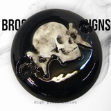 Derby and points cover skull and crossbones