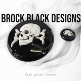 Derby and points cover skull and crossbones