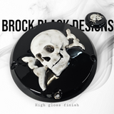 Derby and points cover skull and crossbones