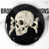 Derby and points cover skull and crossbones