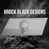 117 or 121  air cleaner insert 3D ancient skull