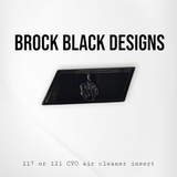 117 or 121  air cleaner insert 3D middle finger