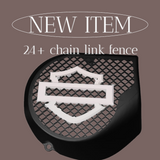 23.5+ Harley inner 3D shield speakers grill covers set