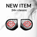 23.5+ Harley inner 3D shield speakers grill covers set