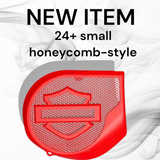 23.5+ Harley inner 3D shield speakers grill covers set