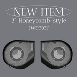 2024+ Street Glide with 2" tweeter speakers grill covers set